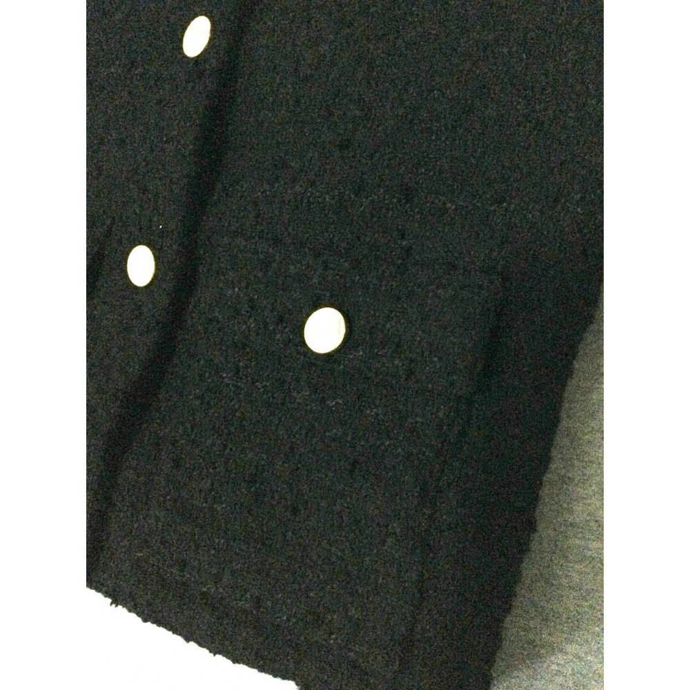 Vintage Abercrombie & Fitch Jacket Womens XS Cropped button down black - Picture 2 of 14